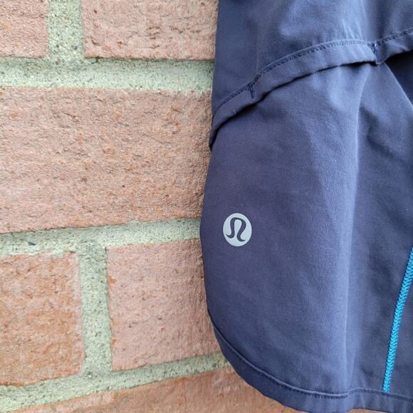 Lululemon Speed Short 4-way Stretch 2.5" Midnight Navy size 4 - Picture 8 of 8